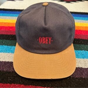 Obey SnapBack Hat Hand washed